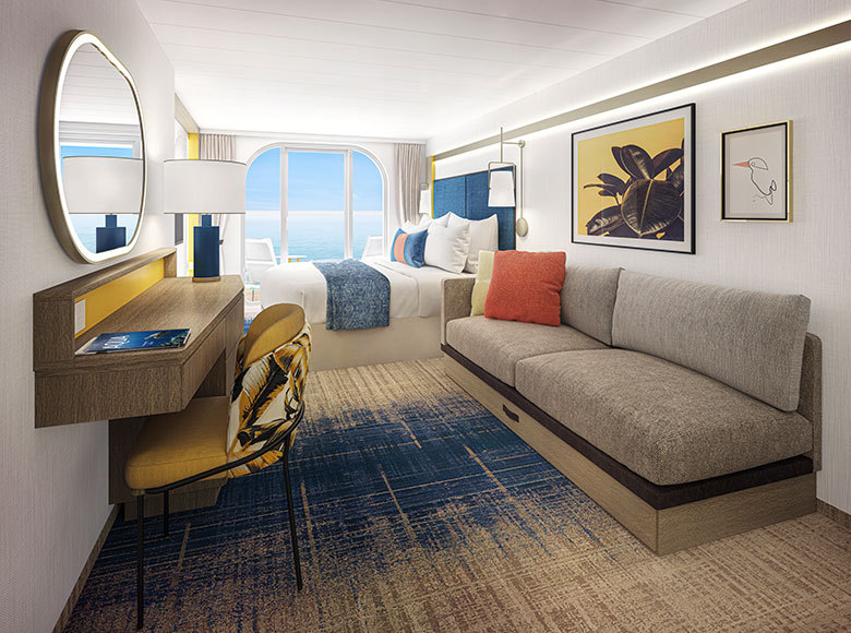 Ocean View Balcony : D2